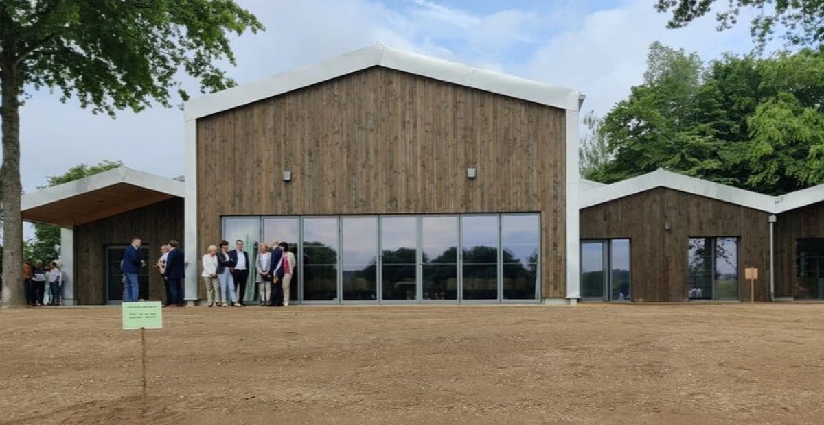 Inauguration de l’espace socioculturel à MARIGNE PEUTON