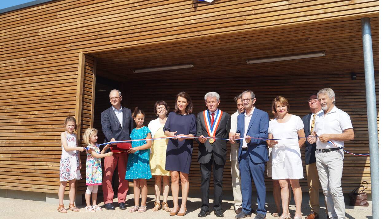 Salle communale à CHEMIRE EN CHARNIE – Inauguration